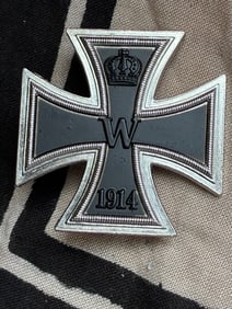SCARCE WW1 GERMAN PRUSSIAN 1914 IRON CROSS