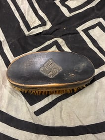RARE WW2 GERMAN NAZI SOLDIER'S SHOE POLISH BRUSH
