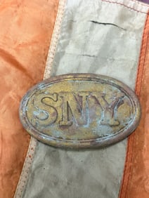 CIVIL WAR 7TH NY "SNY" STAT OF NY BELT PLATE BUCKLE