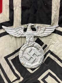 WWII GERMAN REICH METAL PARTEIADLER BUILDING EAGLE