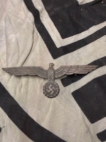 WWII GERMAN ARMY OFFICERS WHITE SUMMER TUNIC BREAST EAGLE
