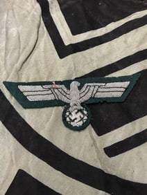 German WWII Heer Officers Breast Eagle In Bullion