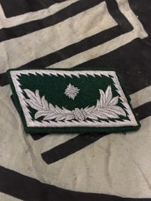 WW2 GERMAN CUSTOMS "ZOLLINSPEKTEUR COLLAR TAB