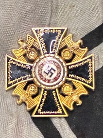 RARE WW2 GERMAN ORDER CROSS 3RD CLASS BY MUNCHEN 9