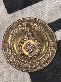 RARE WW2 GERMAN SA BUCKLE TOP