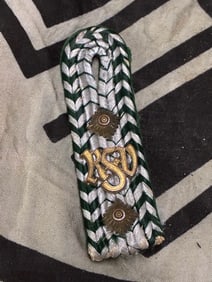 WW2 German 3rd Reich Shoulder Piece for Zollsekretär Reichsfinanzverwaltung, Zolldienst