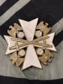 WW2 Order of the German Eagle 2nd Class Award with Swords by L/50 900 SILVER