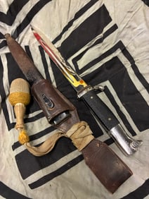 German WWII Heer Short 98k Dress Bayonet by Geco