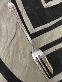 VET BRING BACK WW2 GERMAN SS SILVER FORK