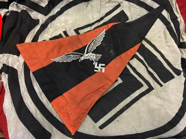 WWII GERMAN REICH LUFTWAFFE PENNANT