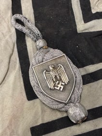 RARE WW2 GERMAN WEHRMACHT MARKSMAN LANYARD TOP