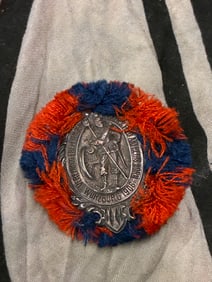 RARE WW1 GERMAN PRUSSIAN BADGE SILVER BADGE