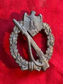 WW2 German Hobacher Wilhelm ( WH ) German Infantry Assault Badge