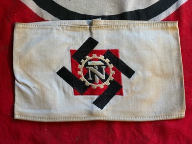 German WWII Technical Emergency Corps TeNo Armband