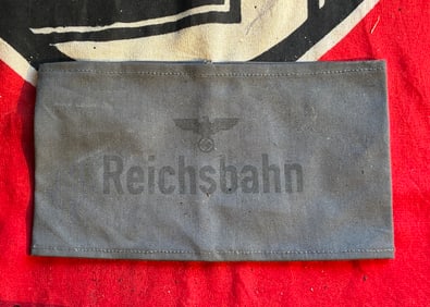 WWII German REICHSBAHN (Rail Road) Armband