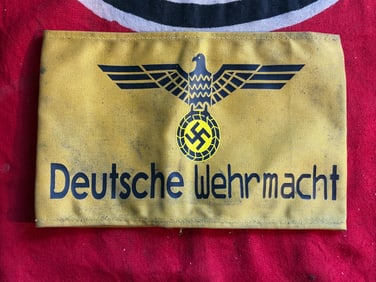 SCARCE WW2 GERMAN DEUTSCHE WEHRMACHT ARMBAND