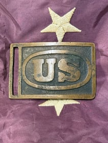 MODEL 1874 U.S. INDIAN WARS WAIST BELT PLATE BUCKLE