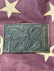 Civil War 1860 Massachusetts Militia Belt Plate Ancient and Honorable Artillery Co