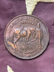 Green River Whiskey Lucky Medal