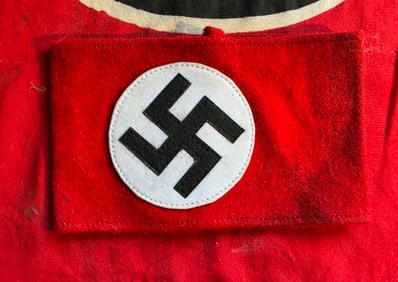 RARE WW2 GERMAN NSDAP WOOL ARMBAND