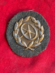 RARE WW2 GERMAN WOUND BADGE IN GOLD GRADE