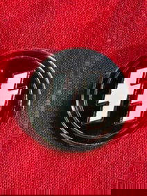 RARE WW2 GERMAN WAFFEN SS ENAMELED LAPEL PIN