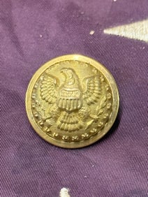 CIVIL WAR UNION GENERAL STAFF BUTTON BY HORSTMANN