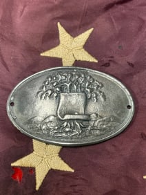 CIVIL WAR CONFEDERATE CSA ALABAMA PLATE DATED 1864