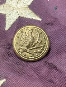 CIVIL WAR USMC MARINE CORPS BUTTON BY HORSTMANN PHILADELPHIA