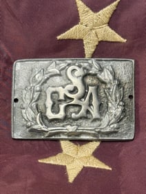 CIVIL WAR CONFEDERATE CSA 10TH TENNESSEE INFANTRY 2ND DIVISION 1863 PLATE