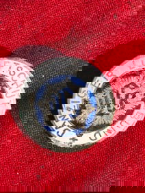 WW2 German DLB Danziger Luftschutzbund Membership Badge By RZM M1/129