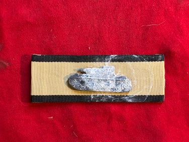 German WWII Tank Destruction Badge Gold