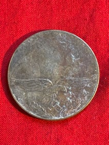 RARE WW2 GERMAN GORING SILVER LUFTWAFFE MEDAL