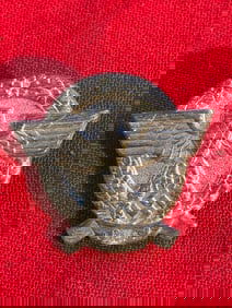 WW2 German Police Tinnie 1942 Maker Marked
