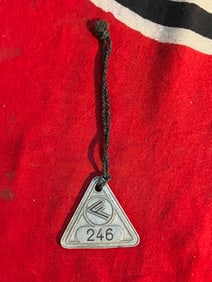 RARE WW2 GERMAN ID TAG