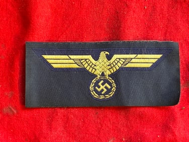 WW2 German KM/ EM/NCO’S Overseas Cap Eagle