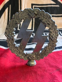 WW2 GERMAN WAFFEN SS DESK ORNAMENT