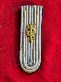 WW2 German medical jacket shoulder board