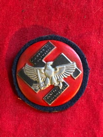 VERY RARE WW2 GERMAN NSV NATIONAL SOZIALISTISCHE VOLKSWOHLFAHRT BADGE