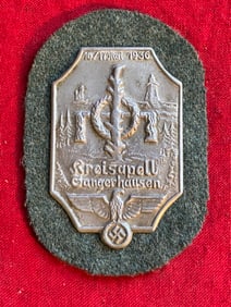 WW2 German 1943 NSKK Motorgruppe 'Oberdonau' award