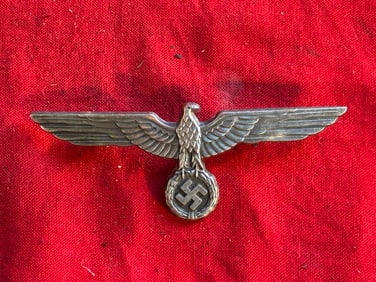 WWII GERMAN ARMY OFFICERS WHITE SUMMER TUNIC BREAST EAGLE BY ASSMANN