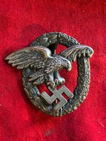 WWII German Luftwaffe Observer Badge Medal Award