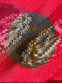 WW1 German Marine wound badge in gold