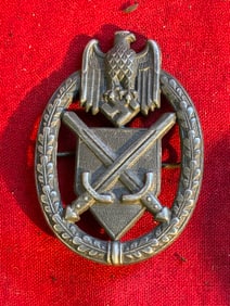 WW2 GERMAN WEHRMACHT HEER MARKSMANSHIP LANYARD BADGE