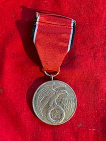 WWII GERMAN 1923 1933 BLOOD ORDER MEDAL