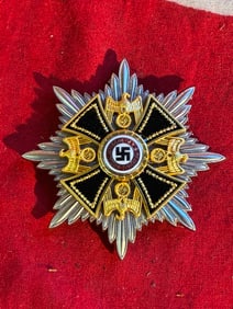 Rare WW2 German Star of the Grand Cross of the German Order