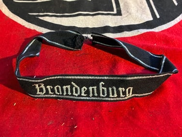 A WW2 German Cufftitle for Officers of SS-TK-Standarte 2 "Brandenburg"