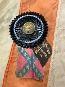 CIVIL WAR CONFDEREATE SOUTH CAROLINA PALMETTO SHAKO HEADGEAR BADGE INSIGNIA