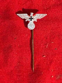 WW2 GERMAN NSRKB VETERAN ORGANIZATION STICKPIN BY GES. GESCH.