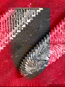 WW2 German Demjansk shield by unknown maker
